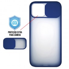 Capa para iPhone 12 Pro Max - Cam Protector Azul Marinho